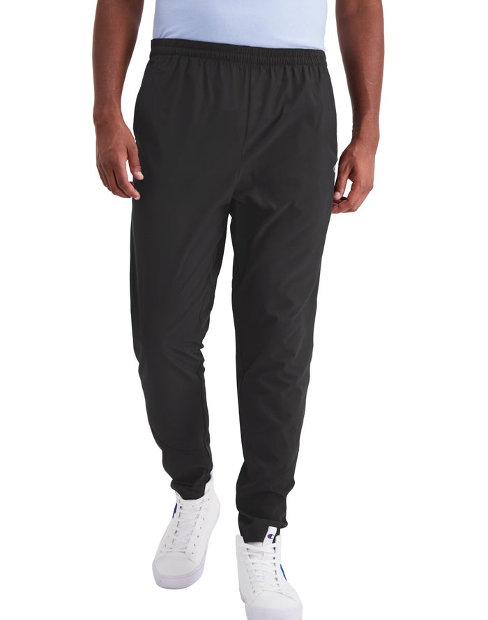 Champion Mens Sweatpants NZ - Core Training Black ( 6521-YOTRM )